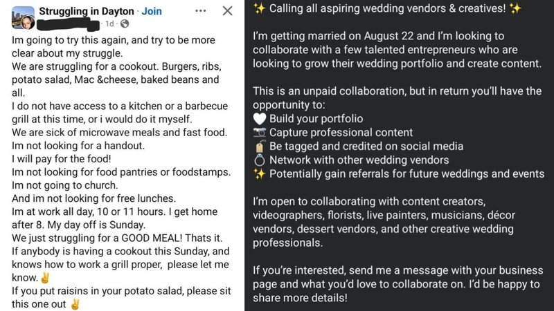 Two choosing beggars,