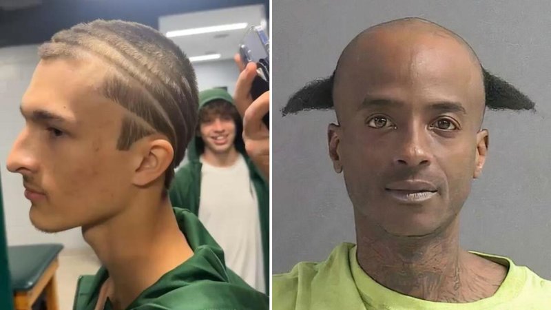 Two bad haircuts.