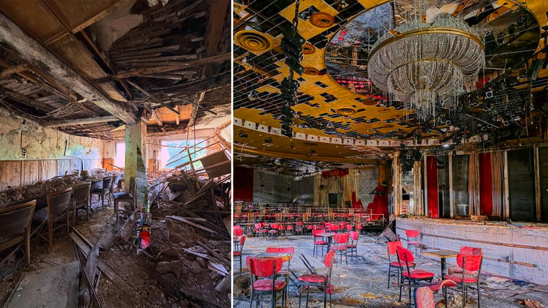 Two abandoned places.