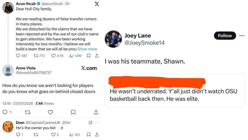 Two posts.