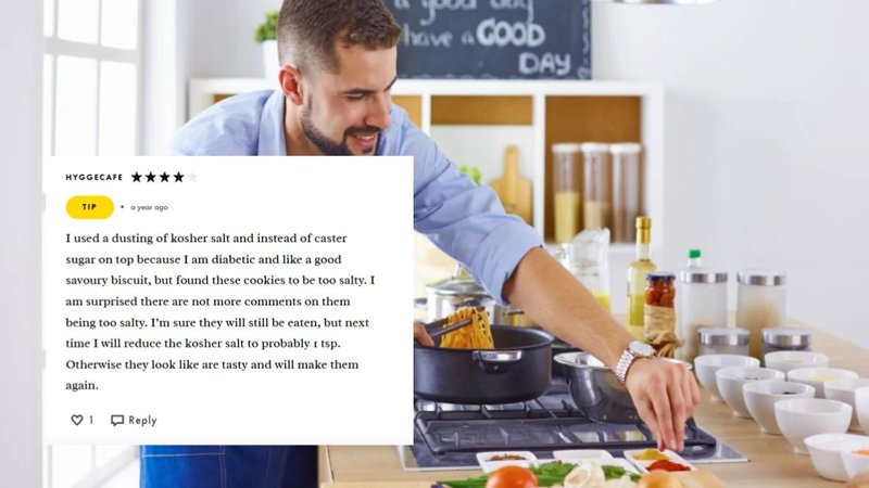 A recipe review.