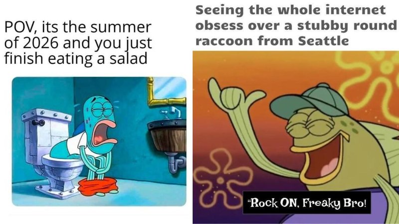 Two memes.