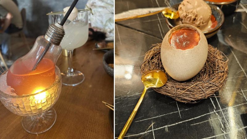 Two weird meals.