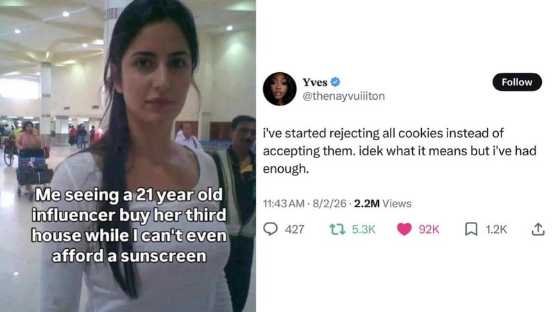 Two memes.
