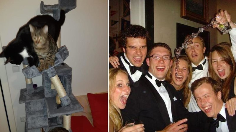 Two perfectly timed photos.