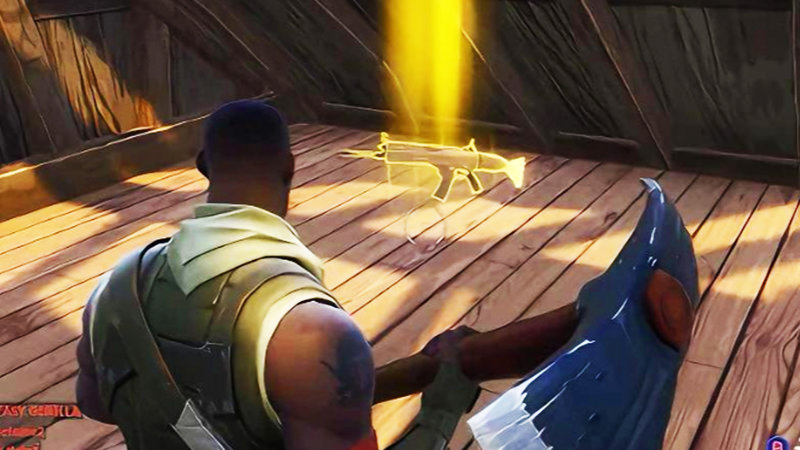 The 'It's Like Finding A Gold SCAR In Fortnite' meme explained.