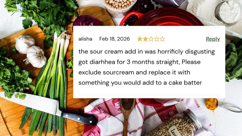 A recipe review.