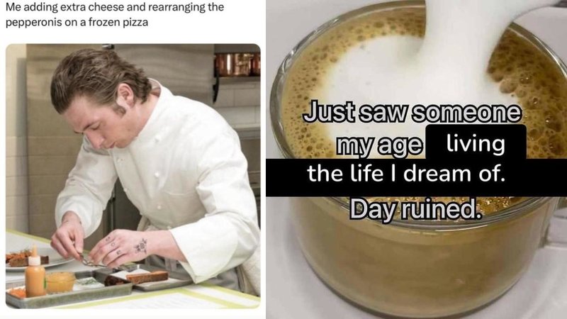 Two memes.