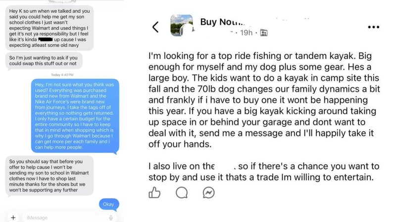 Two choosing beggars.