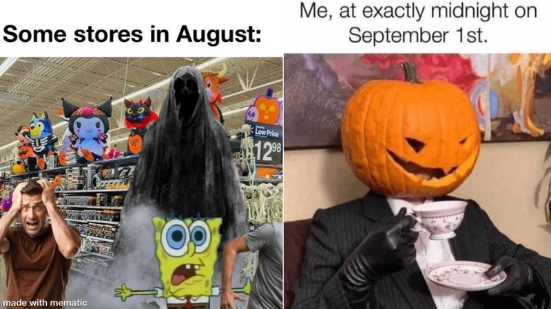 Two memes.