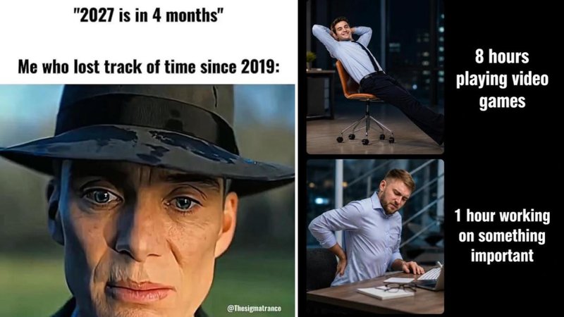 Two memes.