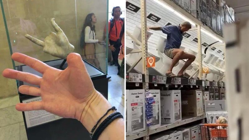 Two weird photos.