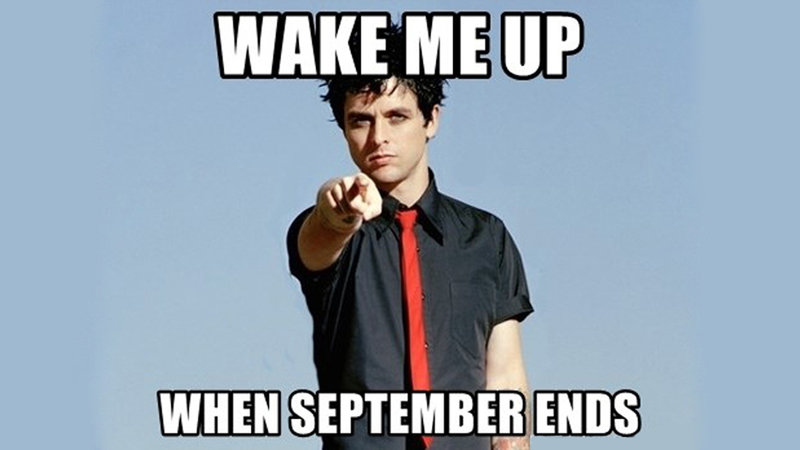 The 'Wake Me Up When September Ends' meme explained.