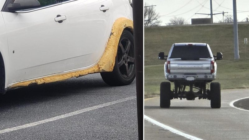 Two cars.