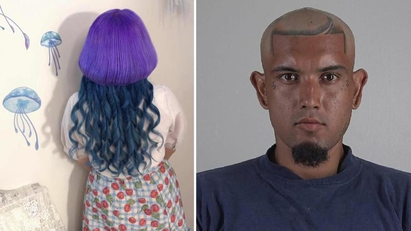 Two haircuts.