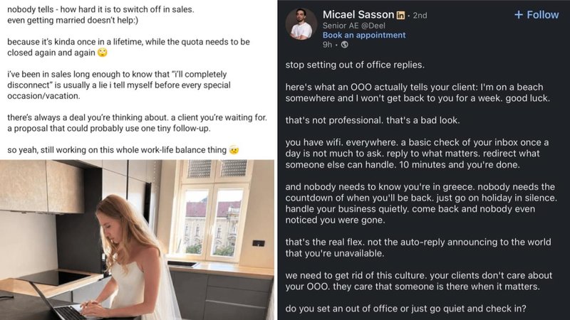 Two posts.