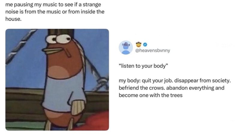 Two memes.