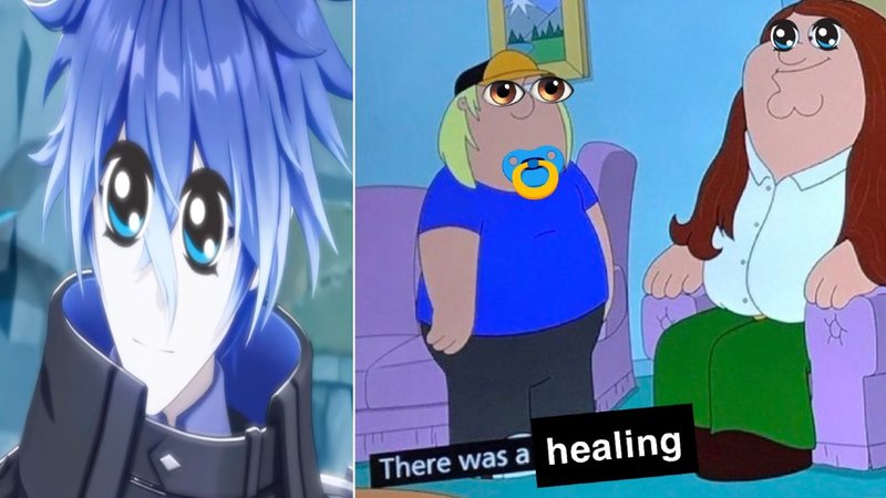 The 'Healing Eyes' meme explained.