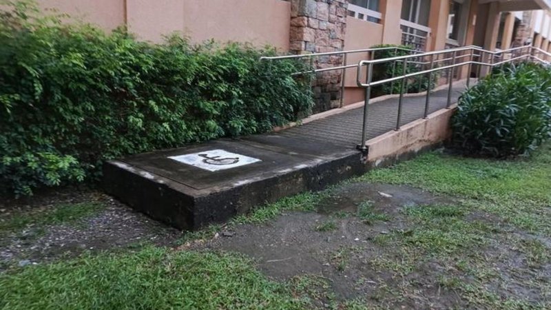 Failed ramp.