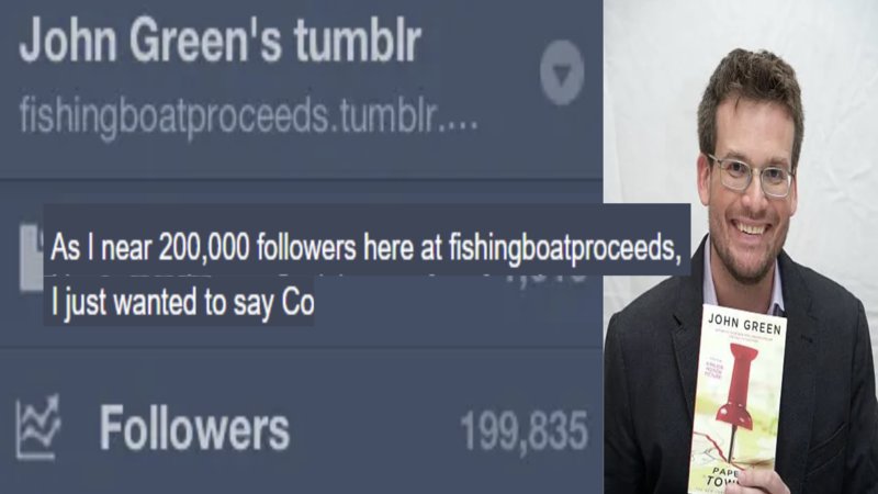 What Is the John Green Copypasta? The Infamous Tumblr Editing Scandal Explained