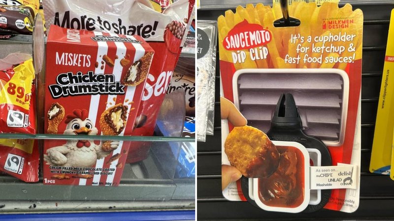 Two weird products.