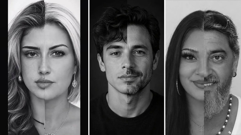 The 'Parent Split-Face / Family Resemblance Trend' explained.