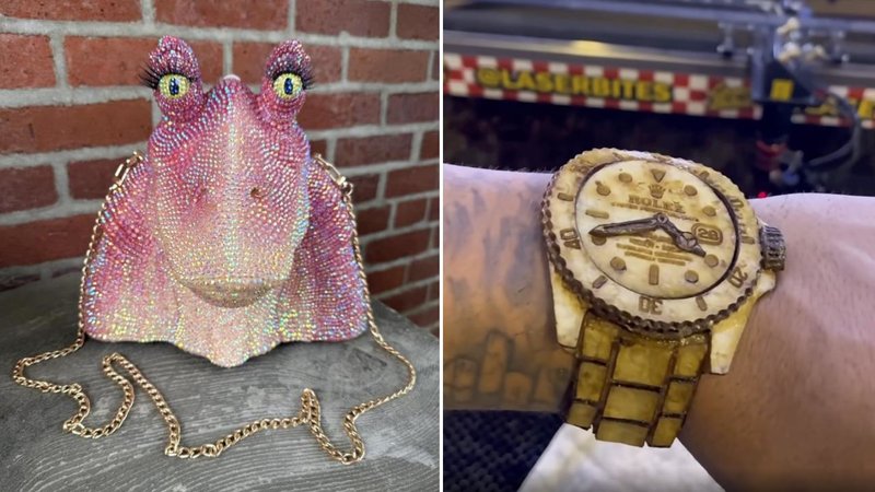 Two weird items.