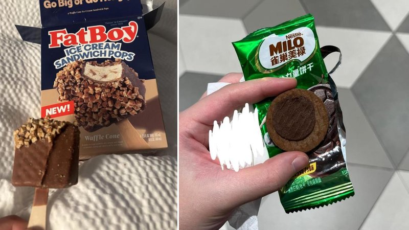 Two expectation vs reality moments.