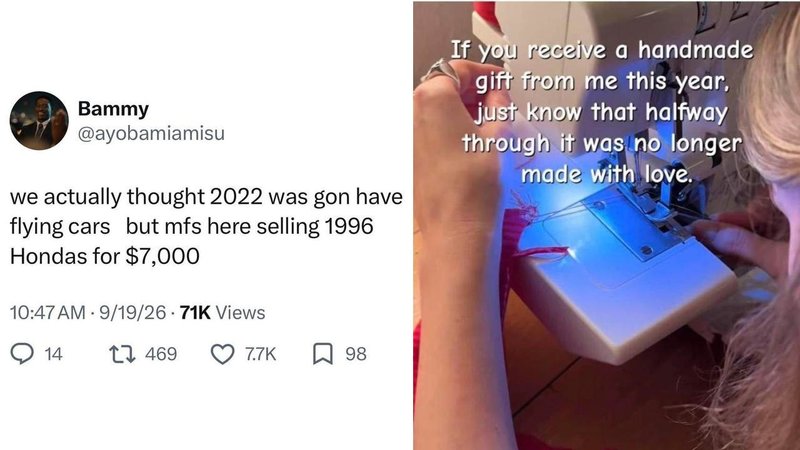 Two memes.