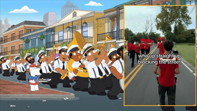 What Is The 'We're All Just Blocking The Street' Meme? The Viral 'Family Guy' Trend And Memes Explained