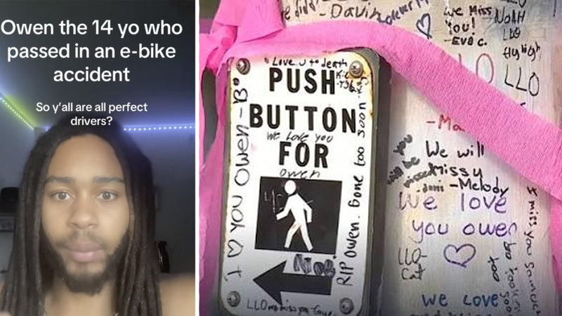 The Owen Harris E-Bike Crash Discourse And "Light Is Red Owen" Memes Explained