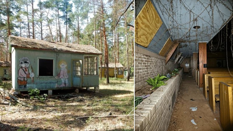 Two abandoned places.