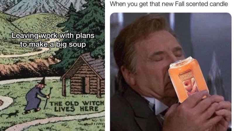Two memes.