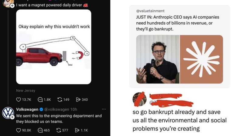 Two comments.