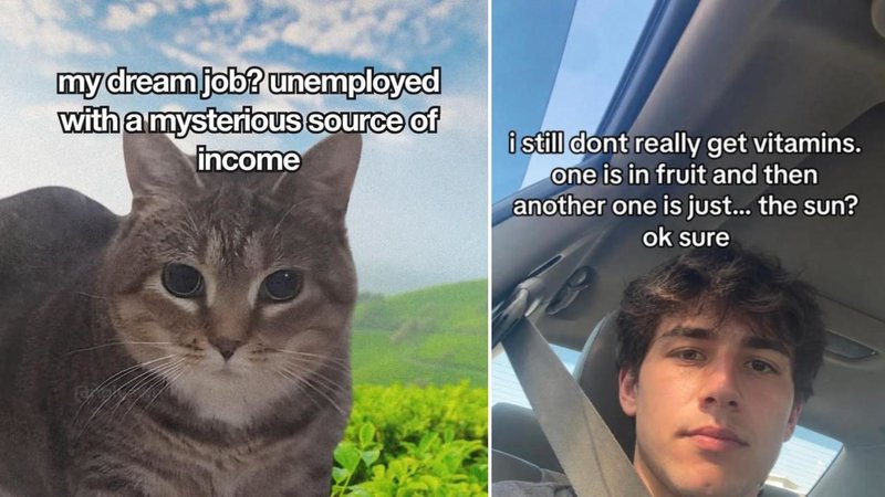 Two memes.