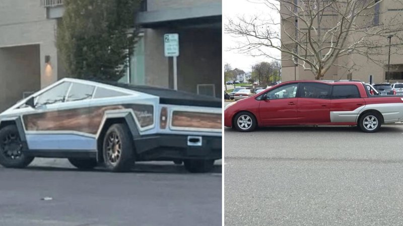 Two cars.