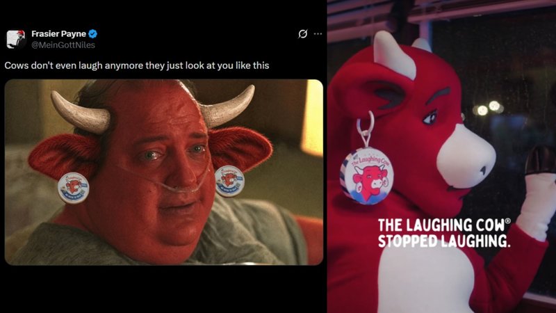 Why Did The Laughing Cow Stop Laughing? The Viral 'Not Laughing Cow' Memes And Marketing Campaign Explained