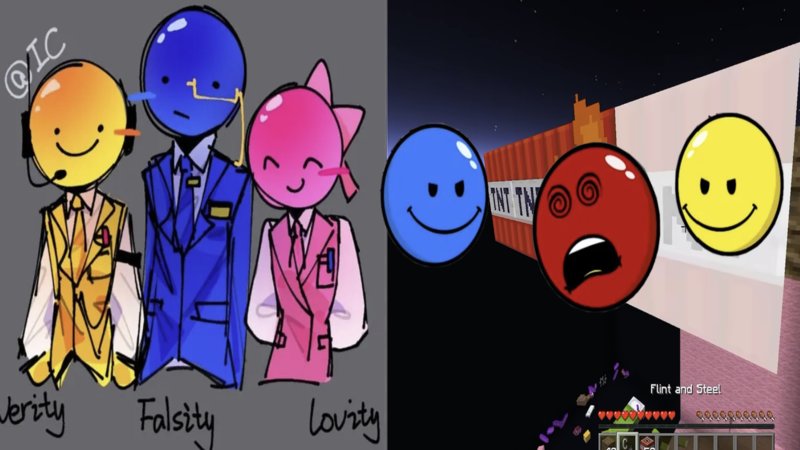 Verity Variants: Falsity, Cruelty and Lovity explained.