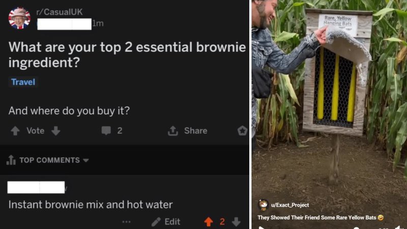 Two technically true comments.