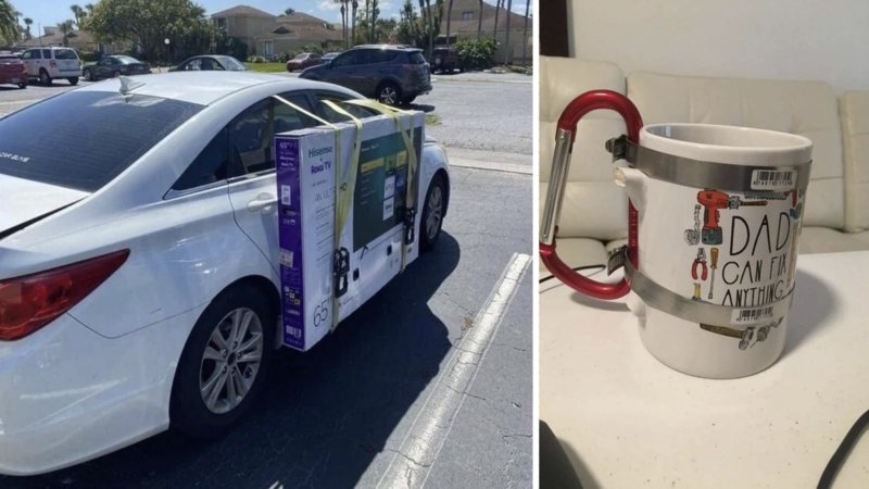 Two examples of redneck engineering.