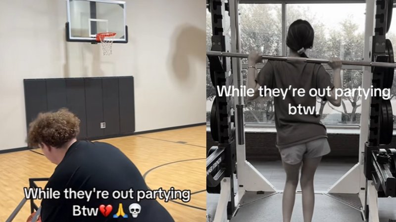 The 'While They're Out Partying' meme explained.