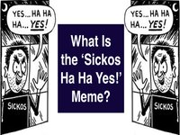 What Is 'Sickos Ha Ha Yes'? The Meme Of The 'Sicko' Peering Through The Window Explained