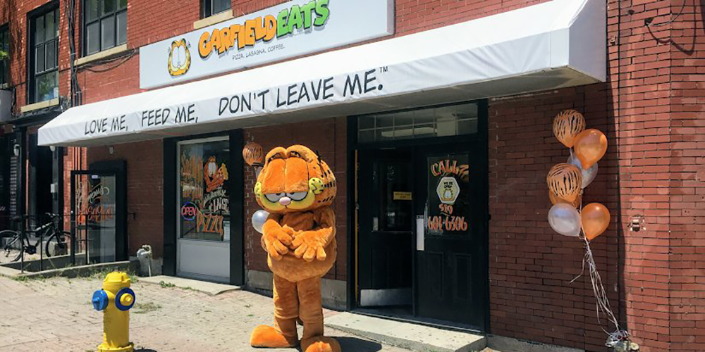 Twitter Mourns Loss Of 'Garfield Eats,' A Restaurant Too Horrible For