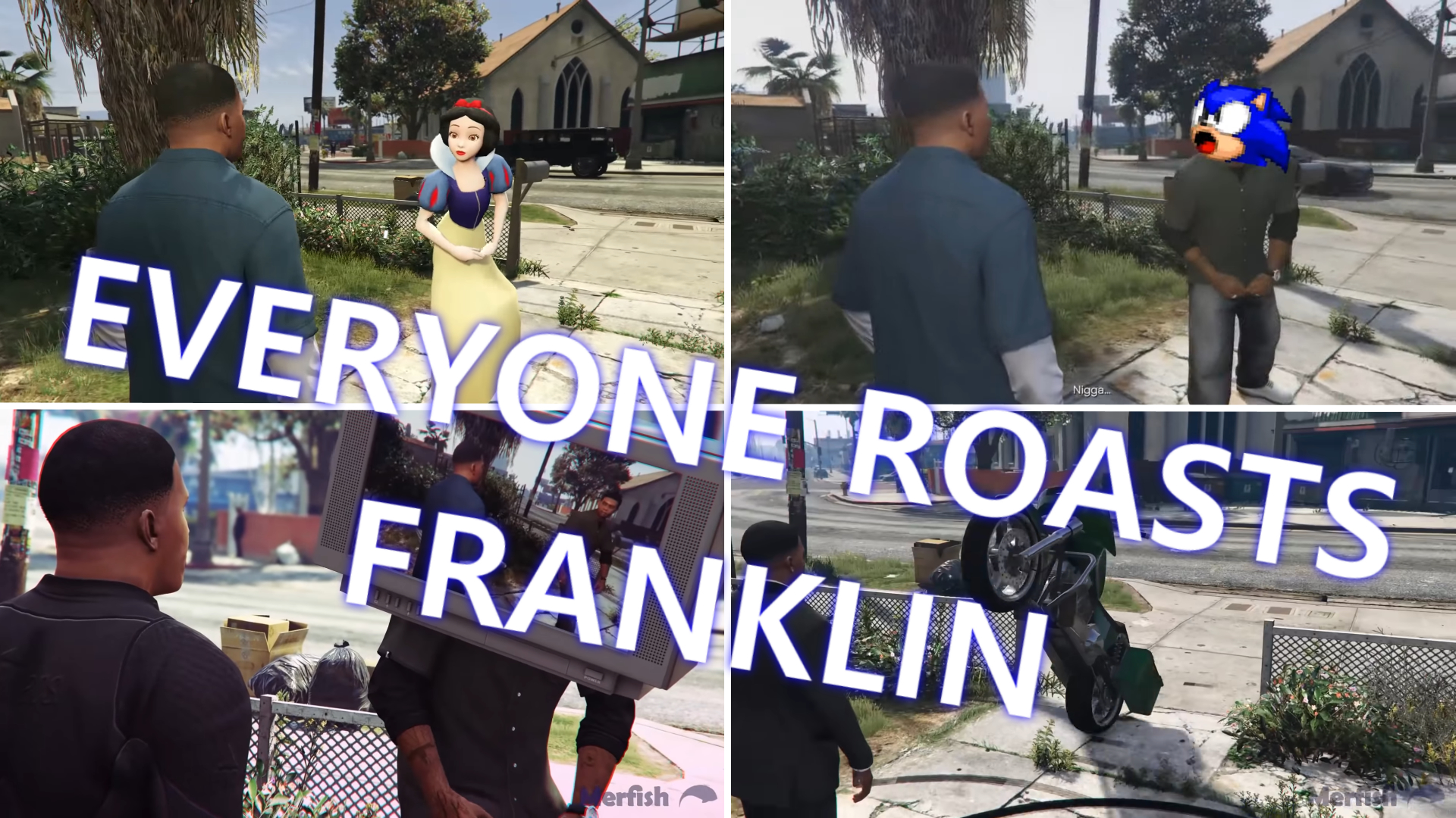 Watch 26 Characters Roast Franklin One After Another Know Your Meme