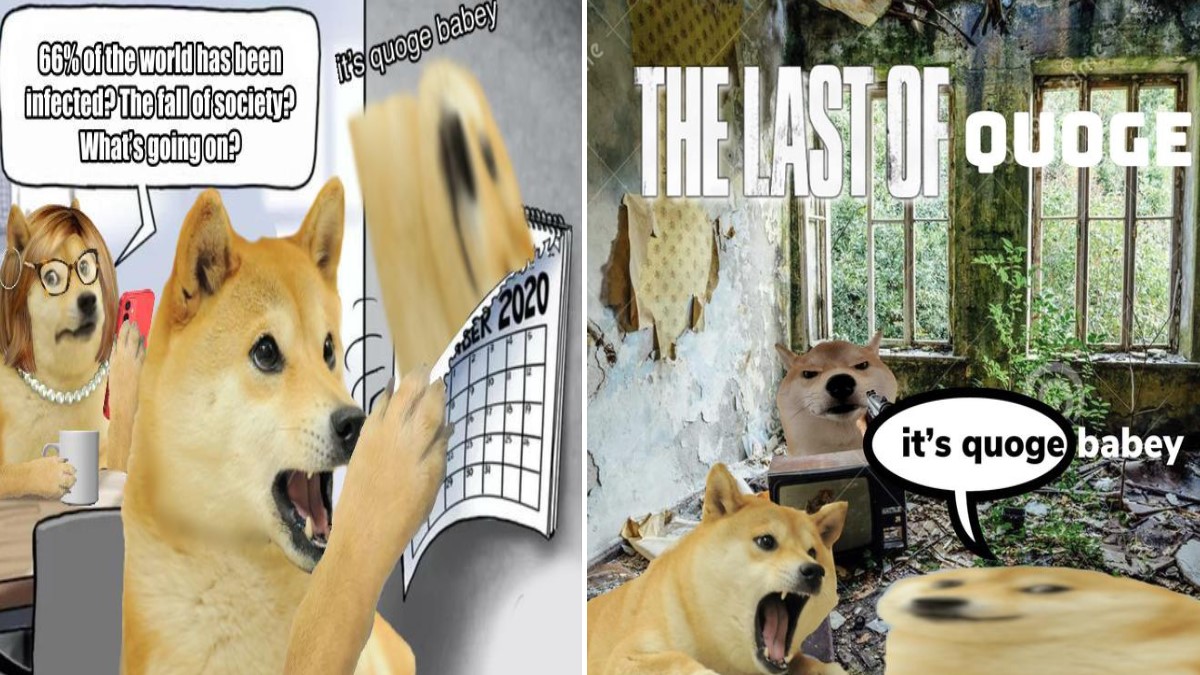 Get Caught Up On The Latest Dogelore Meme With This 'Quoge Qollection' Babey