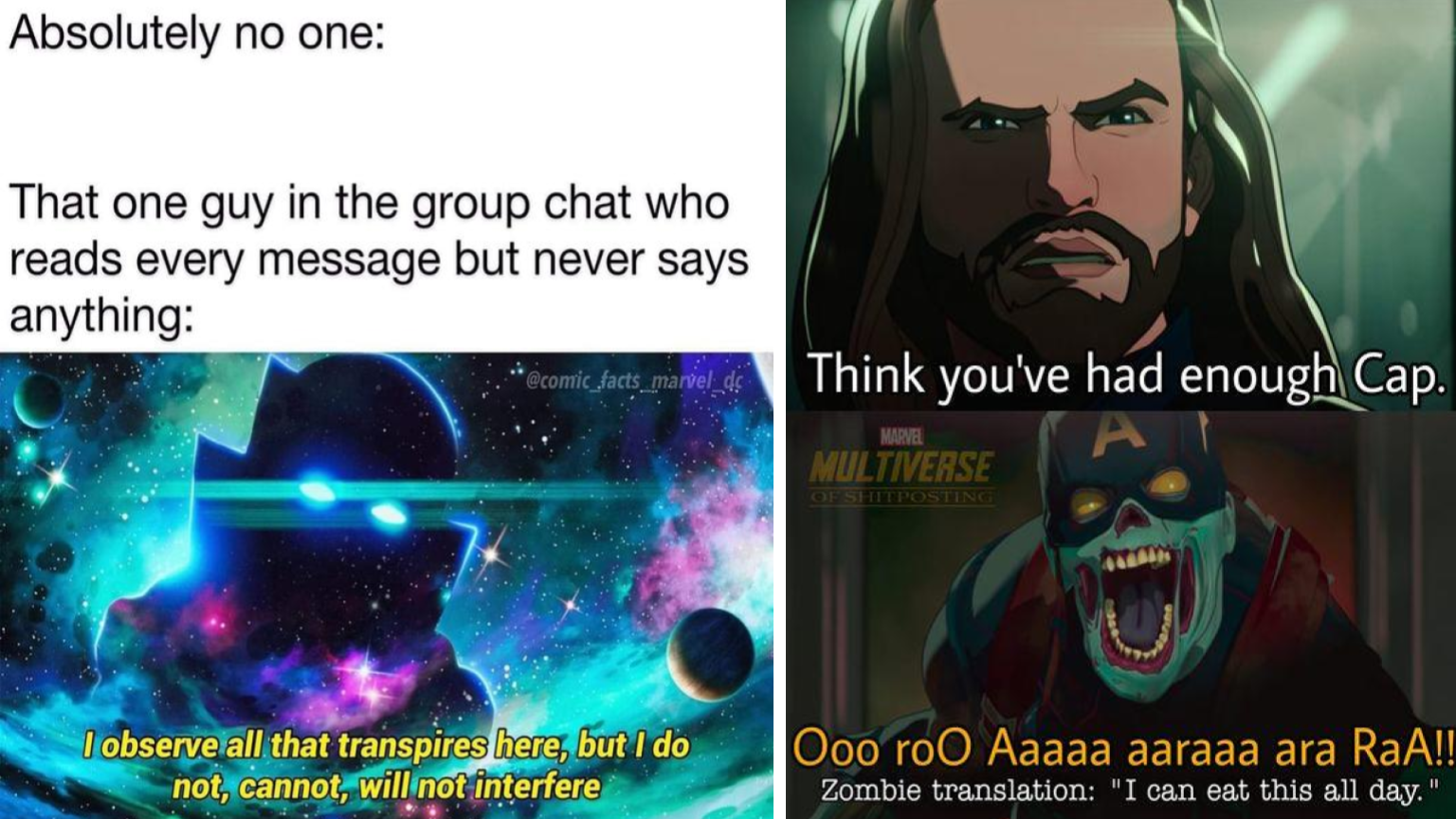 Top TV Memes: The Best Formats From Marvel's 'What If...?"