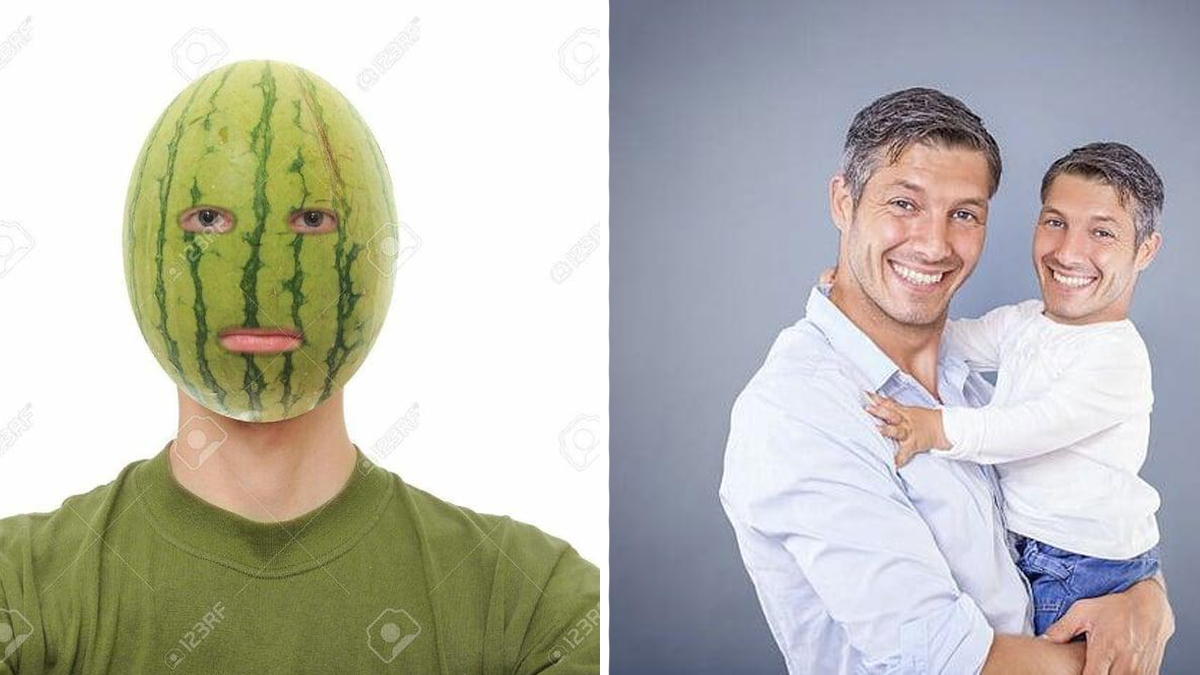 16 Weirdly Wonderful Stock Images That Someone Created For Unknown ...