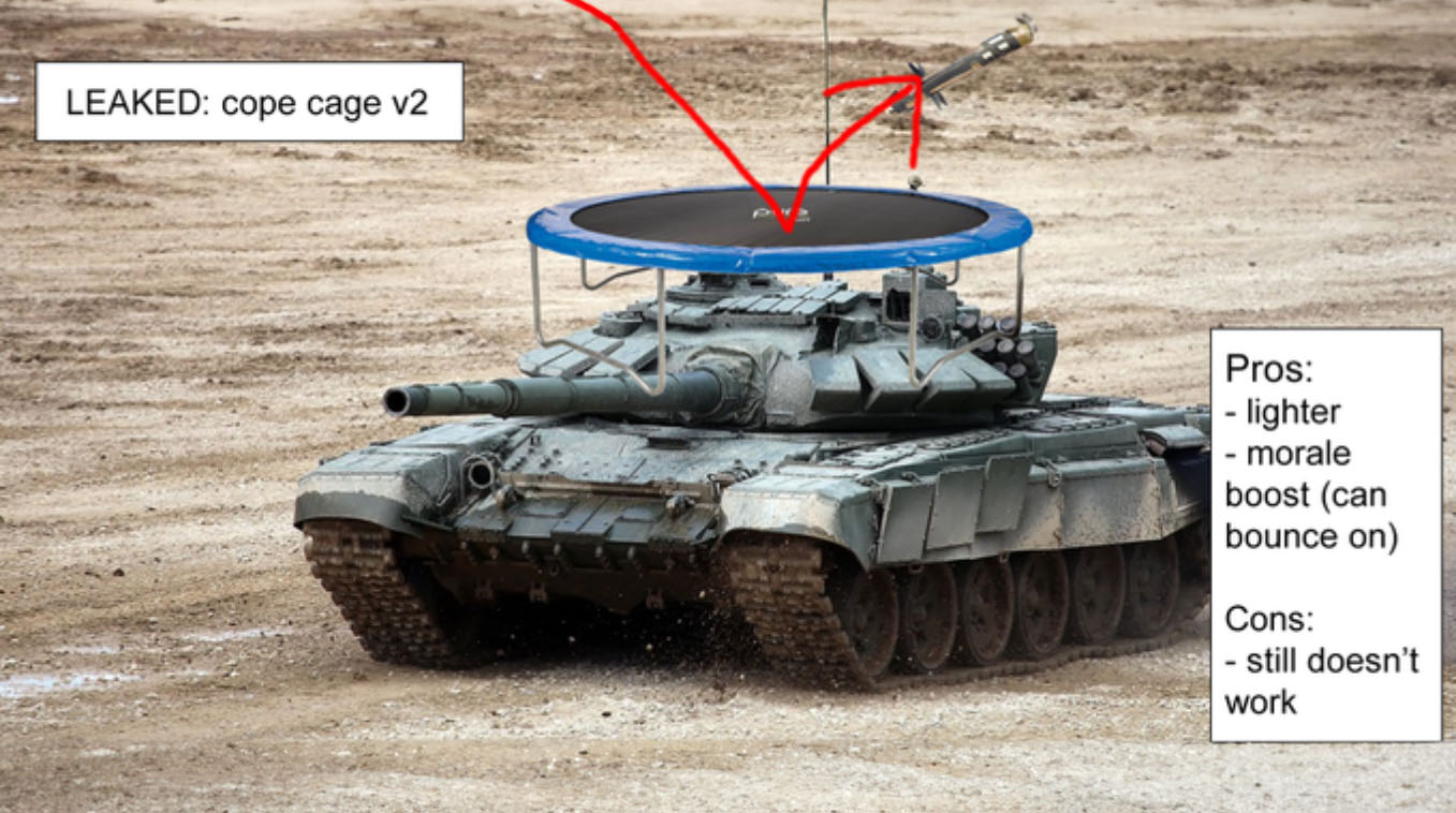 What Are Cope Cages? Memes About Slat Armor Amidst The RussiaUkraine Conflict Explained Know