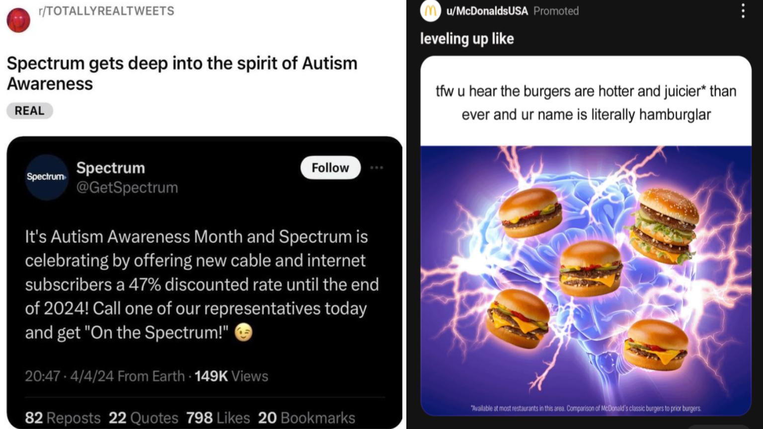 Two images from Corporate Facepalm.