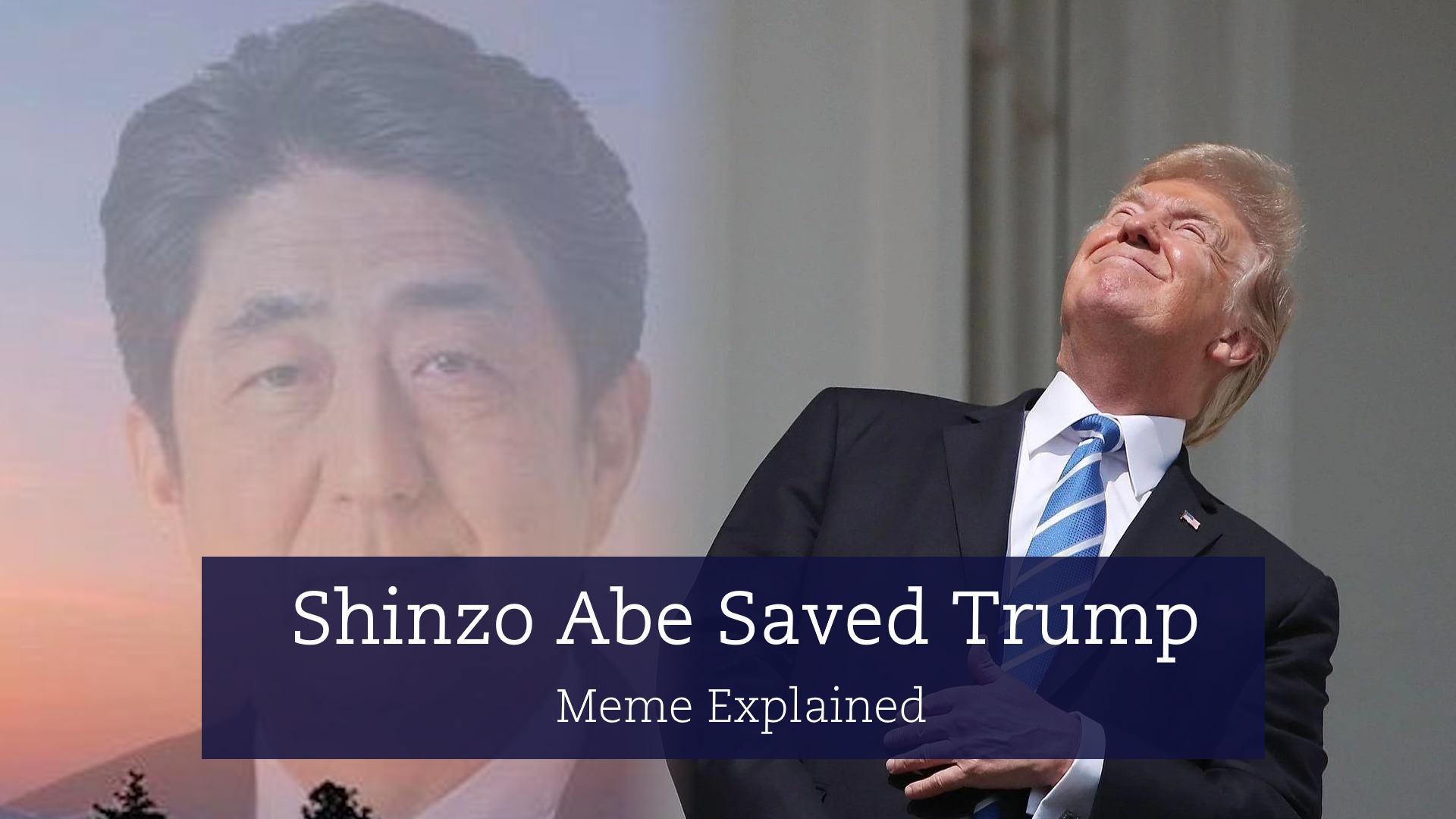Why Is Shinzo Abe Saving Donald Trump In Memes? Jokes About Abe’s